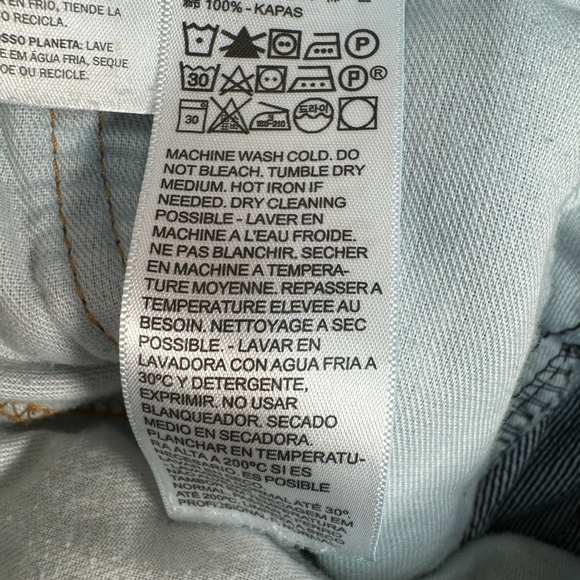 Levis 550 Straight Leg Jeans Mens Size 42X32 Medium Wash High Rise - Picture 7 of 15